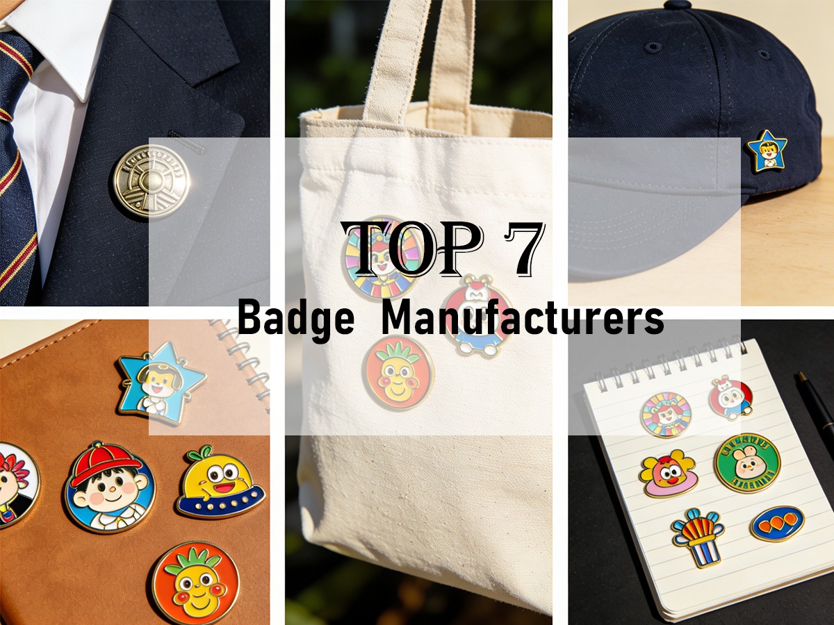 Top 7 Badge Manufacturers in China 2026